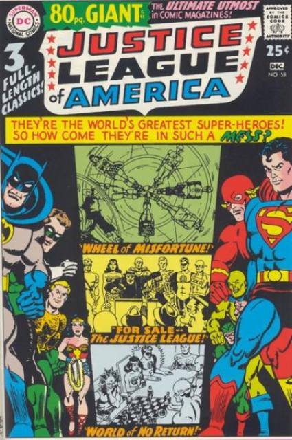 Justice League of America (1960) no. 58 - Used