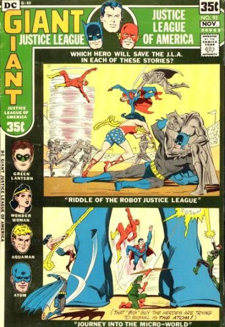 Justice League of America (1960) no. 93 - Used