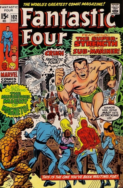 Fantastic Four (1961) no. 102 - Used