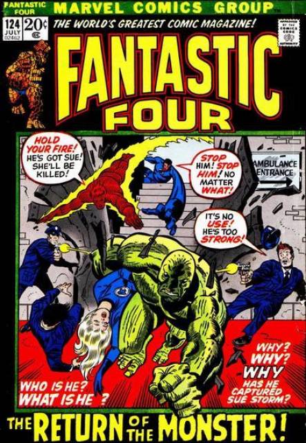 Fantastic Four (1961) no. 124 - Used