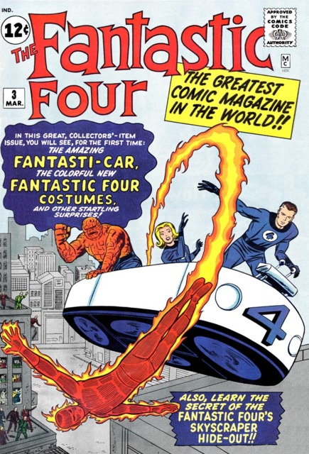 Fantastic Four (1961) no. 3 - Used