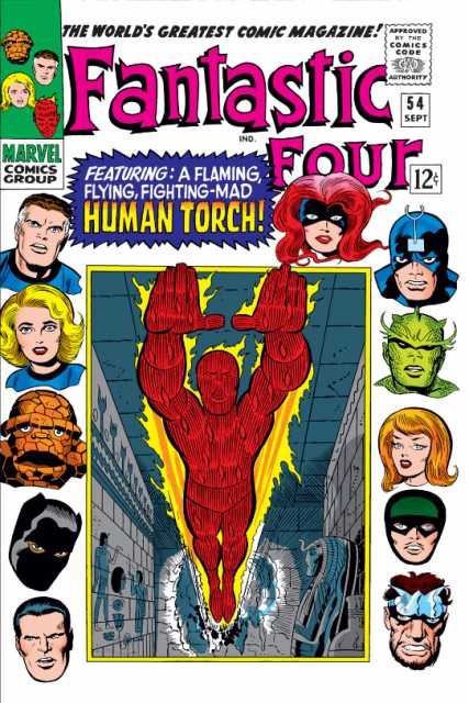 Fantastic Four (1961) no. 54 - Used