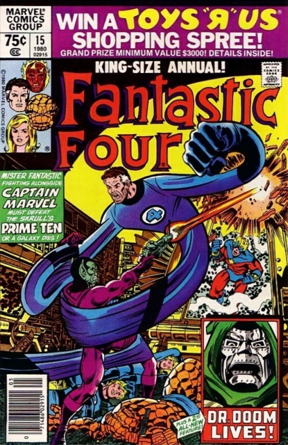 Fantastic Four (1961) Annual no. 15 - Used
