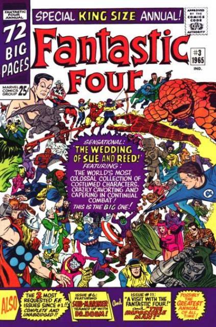 Fantastic Four (1961) Annual no. 3 - Used