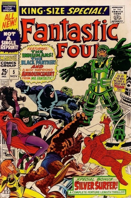 Fantastic Four (1961) Annual no. 5 - Used