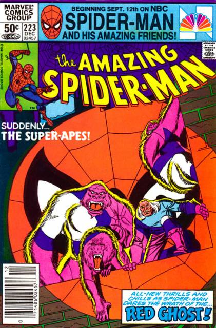 The Amazing Spider-man (1963) no. 223 - Used