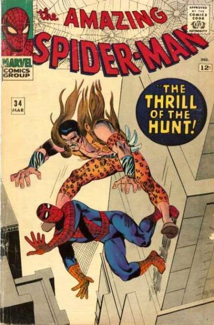 The Amazing Spider-man (1963) no. 34 - Used