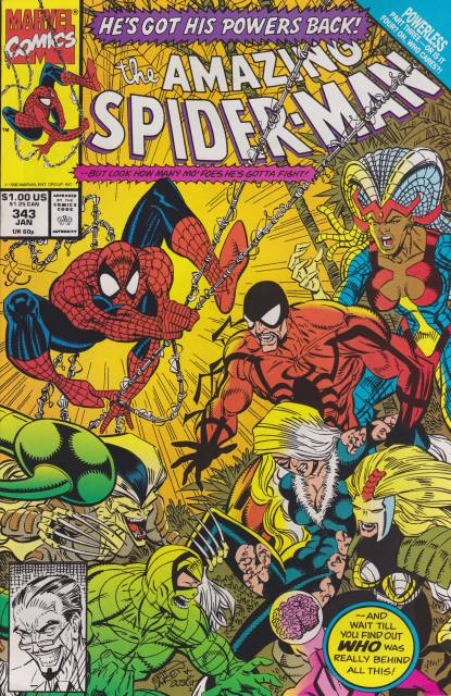 The Amazing Spider-man (1963) no. 343 - Used