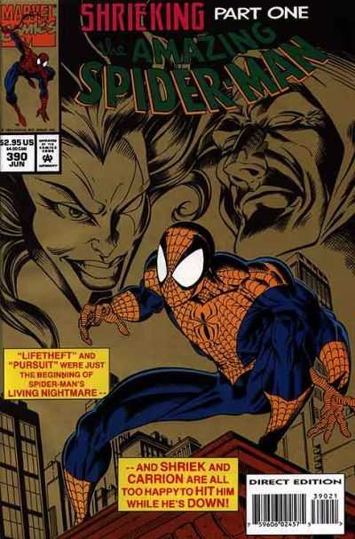 The Amazing Spider-man (1963) no. 390 (alternate)