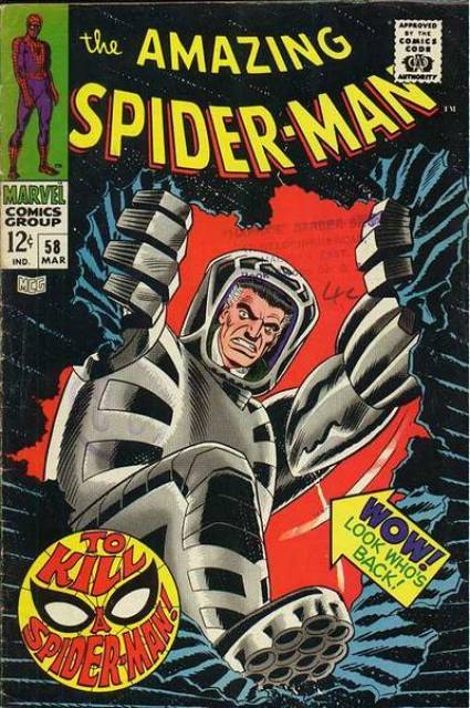 The Amazing Spider-man (1963) no. 58 - Used