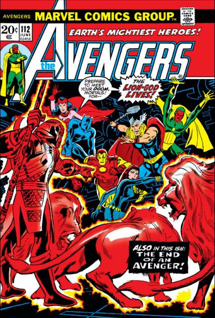 Avengers (1963) no. 112 - Used