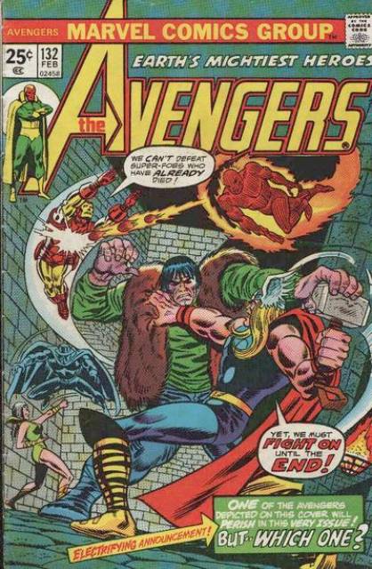 Avengers (1963) no. 132 - Used