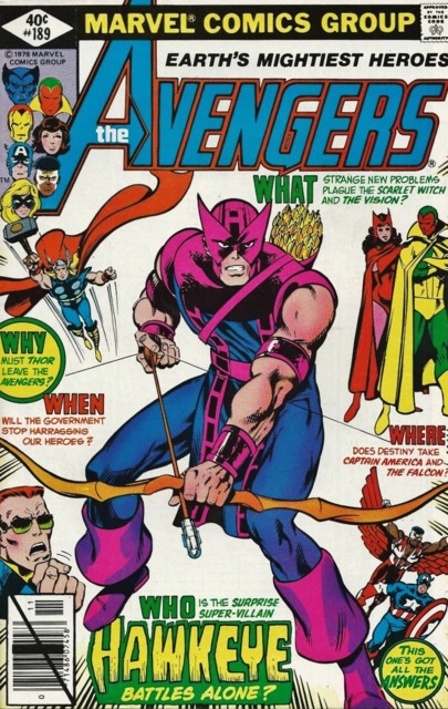 Avengers (1963) no. 189 - Used