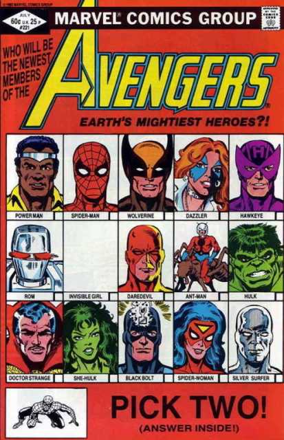 Avengers (1963) no. 221 - Used