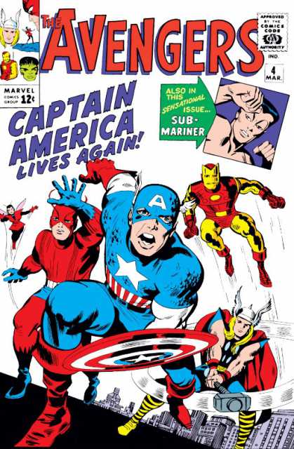 Avengers (1963) no. 4 - Used