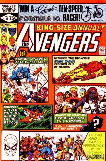 Avengers (1963) Annual no. 10 - Used