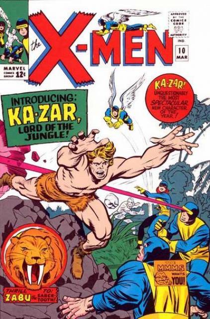 Uncanny X-men (1963 Series) no. 10 - Used