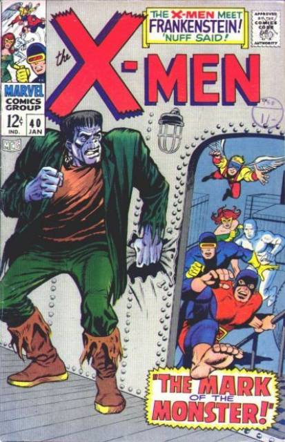 Uncanny X-men (1963 Series) no. 40 - Used