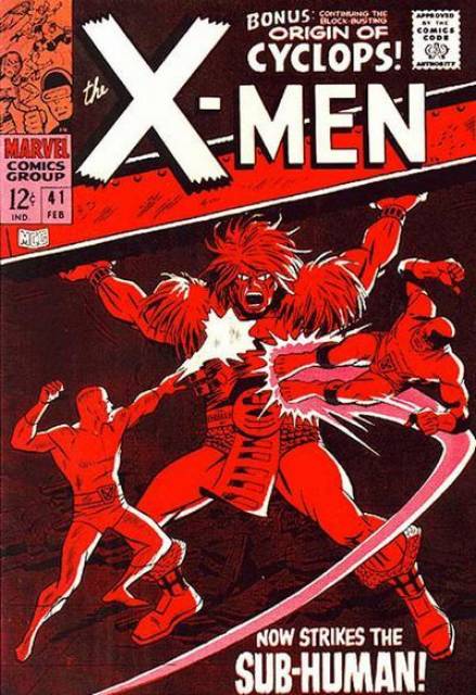 Uncanny X-men (1963 Series) no. 41 - Used