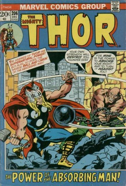 Thor (1966) no. 206 - Used
