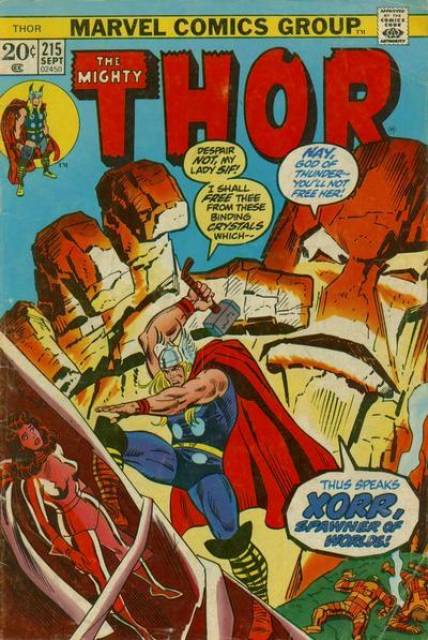 Thor (1966) no. 215 - Used