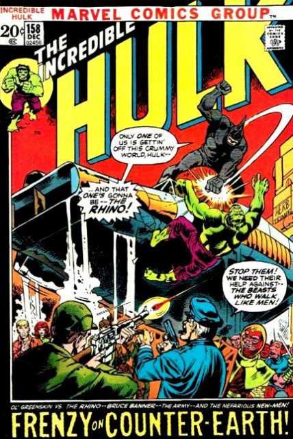 The Incredible Hulk (1968) no. 158 - Used