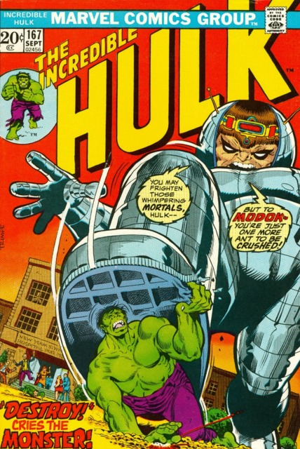 The Incredible Hulk (1968) no. 167 - Used