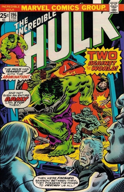 The Incredible Hulk (1968) no. 196 - Used