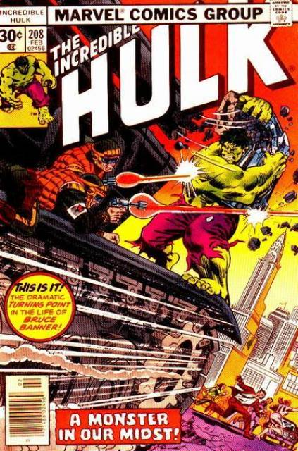 The Incredible Hulk (1968) no. 208 - Used