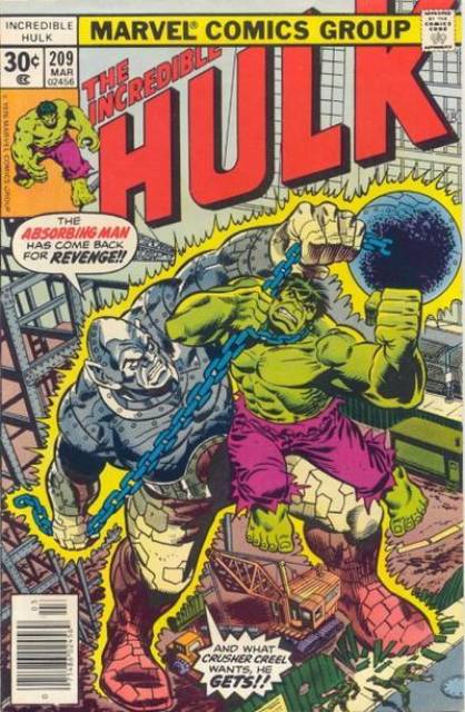 The Incredible Hulk (1968) no. 209 - Used