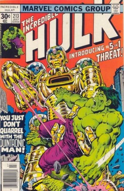 The Incredible Hulk (1968) no. 213 - Used