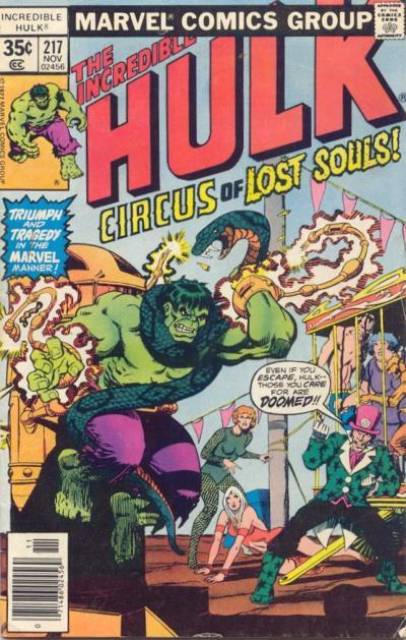 The Incredible Hulk (1968) no. 217 - Used