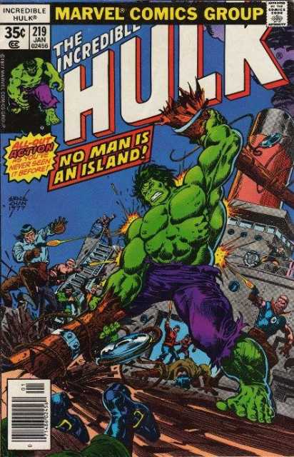 The Incredible Hulk (1968) no. 219 - Used