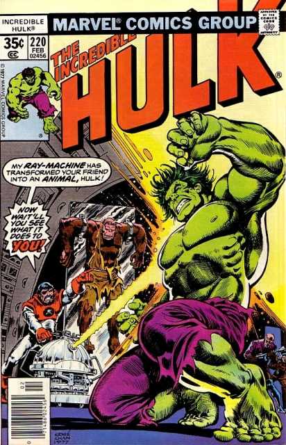 The Incredible Hulk (1968) no. 220 - Used