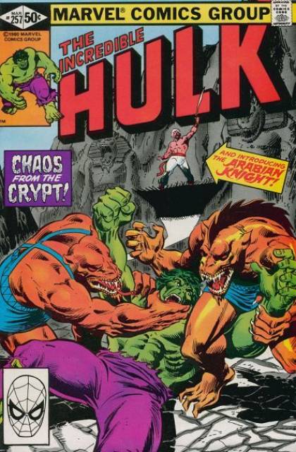 The Incredible Hulk (1968) no. 257 - Used