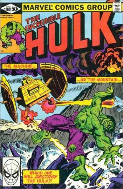 The Incredible Hulk (1968) no. 260 - Used