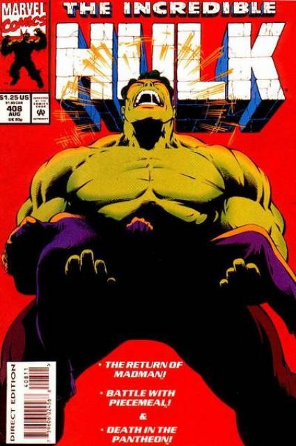 The Incredible Hulk (1968) no. 408 - Used