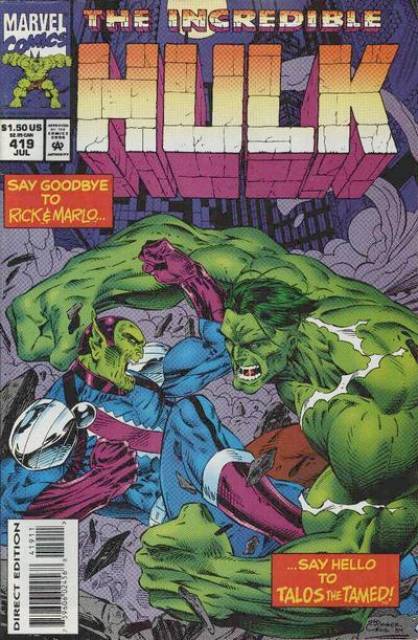 The Incredible Hulk (1968) no. 419 - Used