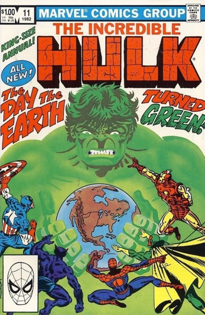 The Incredible Hulk (1968) Annual no. 11 - Used