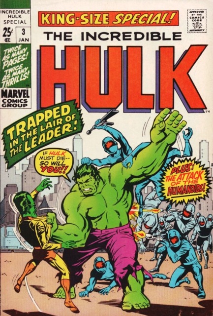 The Incredible Hulk (1968) Annual no. 3 - Used