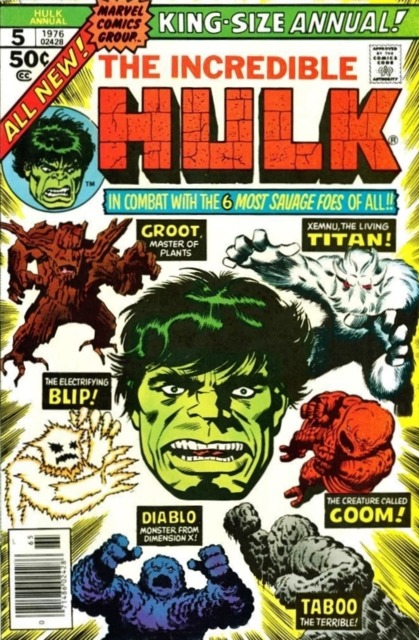 The Incredible Hulk (1968) Annual no. 5 - Used