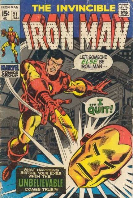 Iron Man (1968) no. 21 - Used