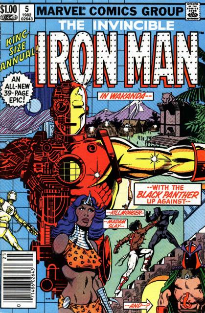 Iron Man (1968) Annual no. 5 - Used