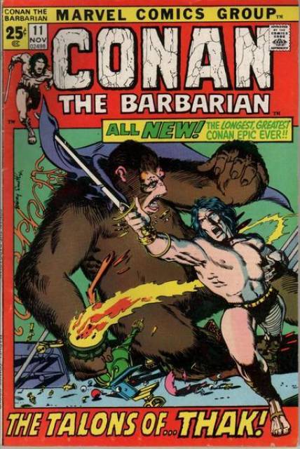 Conan the Barbarian (1970) no. 11 - Used