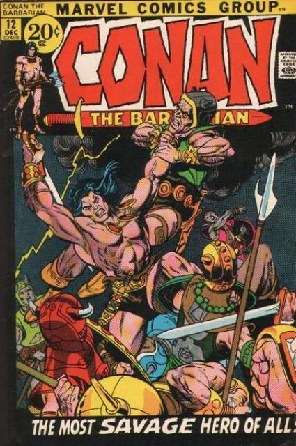 Conan the Barbarian (1970) no. 12 - Used