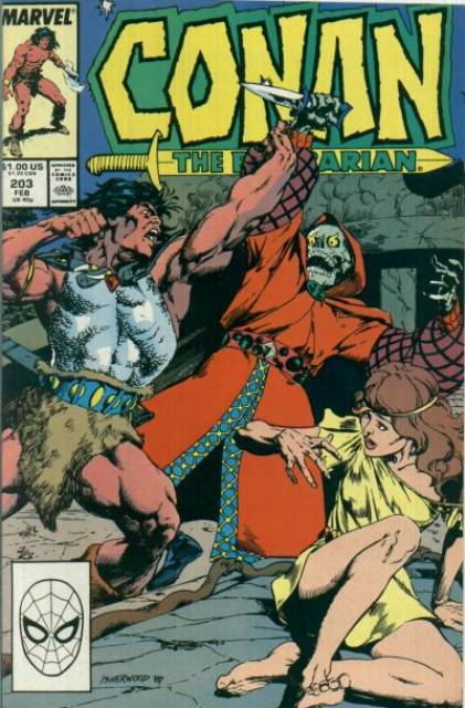 Conan the Barbarian (1970) no. 203 - Used