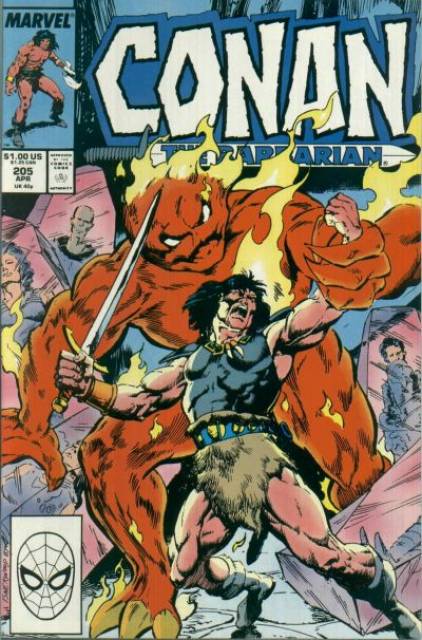 Conan the Barbarian (1970) no. 205 - Used
