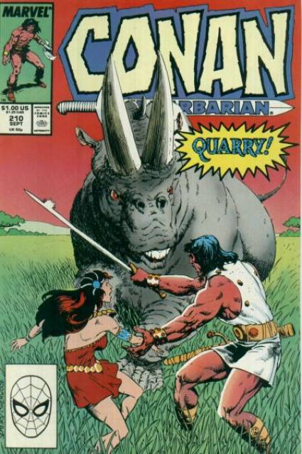 Conan the Barbarian (1970) no. 210 - Used