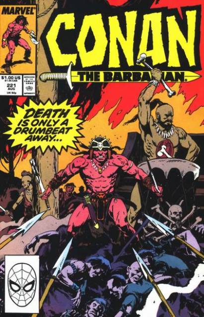 Conan the Barbarian (1970) no. 221 - Used