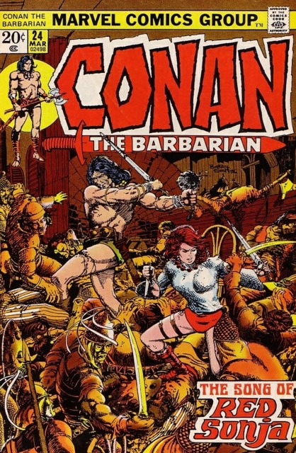 Conan the Barbarian (1970) no. 24 - Used